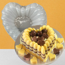 Molde Forma de Corazon para Gelatinas Molde de Plástico Forma de Coração Molde de Plástico Molde comprar usado  Enviando para Brazil