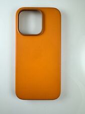 Capa de couro original Apple para iPhone 14 Pro marrom dourado peça de engenharia DOE comprar usado  Enviando para Brazil