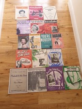 Vintage lot music for sale  UK