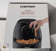 Nova Air Fryer Chefman Turbo Fry XL 3,5 Litros Controle de Mostrador Duplo, usado comprar usado Nova Air Fryer Chefman Turbo Fry XL 3,5 Litros Controle de Mostrador Duplo, usado comprar usado  Enviando para Brazil
