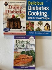 Lot diabetic cookbooks for sale  Belleview