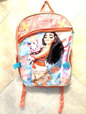 Mochila Disney Moana "The Ocean Connects Us" 16" tamanho completo para meninas comprar usado  Enviando para Brazil