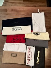 Bolsas de pó designer Gucci, Louis Vuitton, Alexander Mac queen, Versace ++ Mais comprar usado  Enviando para Brazil
