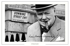 Winston churchill signed for sale  UK