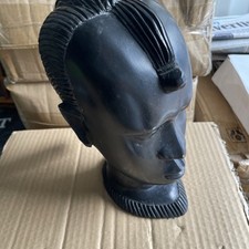 African ebony bust for sale  RUGBY