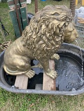 Brass lion sculpture for sale  Tyler