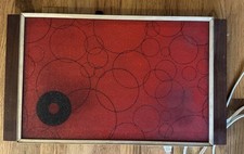 Bandeja elétrica de vidro térmico vermelho Cornwall bandeja quente placa de aquecimento modelo 1142 shl comprar usado  Enviando para Brazil