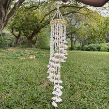 Candelabro feito à mão Seashell Wind Chime Seashell comprar usado  Enviando para Brazil