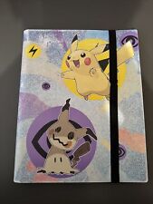 Pasta de cartas colecionáveis Ultra Pro 9 bolso 360 alças fichário de bolso Pikachu Mimikyu comprar usado  Enviando para Brazil