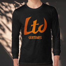 Camiseta LTD logotipo guitarra clássica manga longa engraçada tamanho P a 5XL comprar usado  Enviando para Brazil