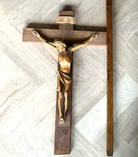 Grand crucifix bois d'occasion Grand crucifix bois d'occasion  Metz-