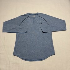 Camisa masculina Under Armour ColdGear infravermelha Henley manga longa azul ajustada grande comprar usado Camisa masculina Under Armour ColdGear infravermelha Henley manga longa azul ajustada grande comprar usado  Enviando para Brazil
