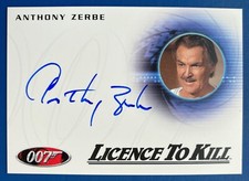 Usado, JAMES BOND 50º ANIVERSÁRIO SÉRIE 2 - AUTÓGRAFO A162 ANTHONY ZERBE Milton Krest comprar usado  Enviando para Brazil