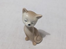 Statuina ceramica gatto usato  Peveragno
