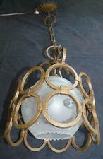 Wrought iron chandelier d'occasion  Expédié en Belgium