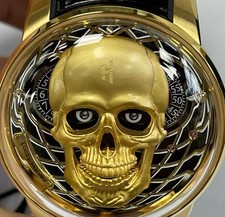 Usado, LUCKY HARVEY Skull Automaton Luminous Dial automatic Watch Limited Edition comprar usado  Enviando para Brazil