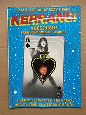 Ace frehley kerrang for sale  CHESTERFIELD