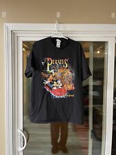 Camiseta Vintage Disneyland Pirates of The Caribbean Dead Men Tell No Tales G/XL, usado comprar usado  Enviando para Brazil