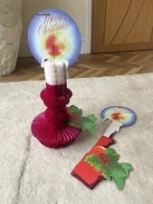 Vintage christmas honeycomb for sale Vintage christmas honeycomb for sale  BLACKWOOD