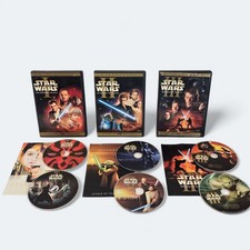 Star Wars Prequel Trilogy Episode 1-3, 6-DVD Complete Widescreen Set 1 2 3 VG+++ comprar usado Star Wars Prequel Trilogy Episode 1-3, 6-DVD Complete Widescreen Set 1 2 3 VG+++ comprar usado  Enviando para Brazil