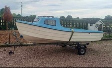 Fibreglass fishing boat for sale  UK