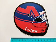 Adesivo gilles villeneuve usato  Italia