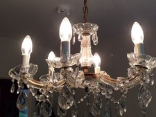 Antiker kronleuchter farbe gebraucht kaufen  Düsseldorf