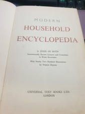Modern household encyclopedia for sale  SUDBURY