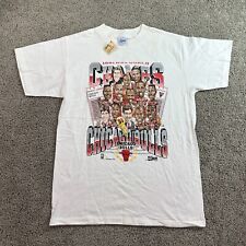 Camisa masculina vintage Salem 1991 Chicago Bulls Champions L Michael Jordan caricatura comprar usado  Enviando para Brazil