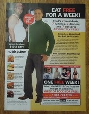 2006 nutrisystem weight for sale  Uxbridge