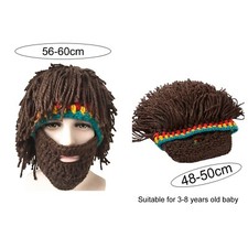 Knitted beanie wig for sale  Iowa City