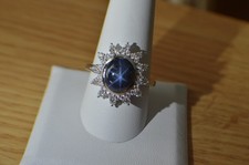 6.80ct blue star for sale  Brierfield