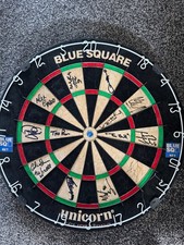 Match signed dart for sale  BOLTON