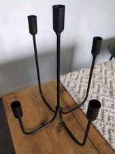 Black iron candle for sale  CARDIFF
