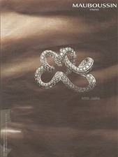 2003 advertising mauboussin d'occasion  Expédié en Belgium