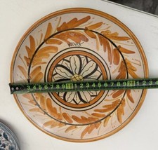 Piatto ceramica dipinto usato  Sciacca