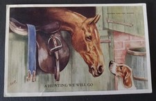 Horse postcard artist for sale  POTTERS BAR