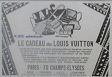 Publicite louis vuitton d'occasion  Cires-lès-Mello