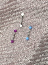 Set piercing lingua usato  Palermo