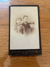 CDV Circa Enfant Famille A MONBARON Neuchatel Suisse Albumen comprar usado  Enviando para Brazil