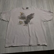 Usado, Camisa Harley Davidson Vintage Anos 90 3XL XXXL Águia Bordada Fabricada nos EUA Ano Novo comprar usado  Enviando para Brazil