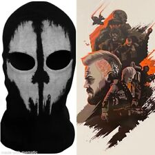 Máscara facial adulta LOGAN GHOST Balaclava CAPUZ DE ESQUI + DECALQUE ACTIVISION CALL OF DUTY comprar usado  Enviando para Brazil