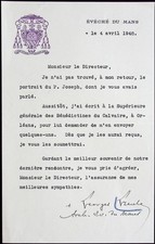 Autographes georges grente d'occasion  Grenoble-