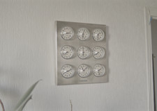 Horloge murale acier d'occasion  Villeurbanne