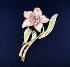Vintage flower brooch for sale  PRESTON