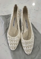 Manolo blahnik white for sale  Pembroke Pines