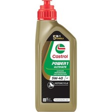 Óleo de motor Castrol Power 1 Ultimate 4T 5W/40 totalmente sintético para motocicleta - 1L, usado comprar usado  Enviando para Brazil
