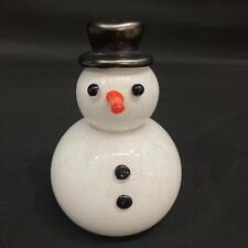 Handblown glass snowman for sale  Mcminnville