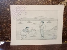 Vecchio disegno anni usato  Villa Santo Stefano