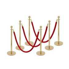 Pack gold stanchions for sale  Gulf Shores
